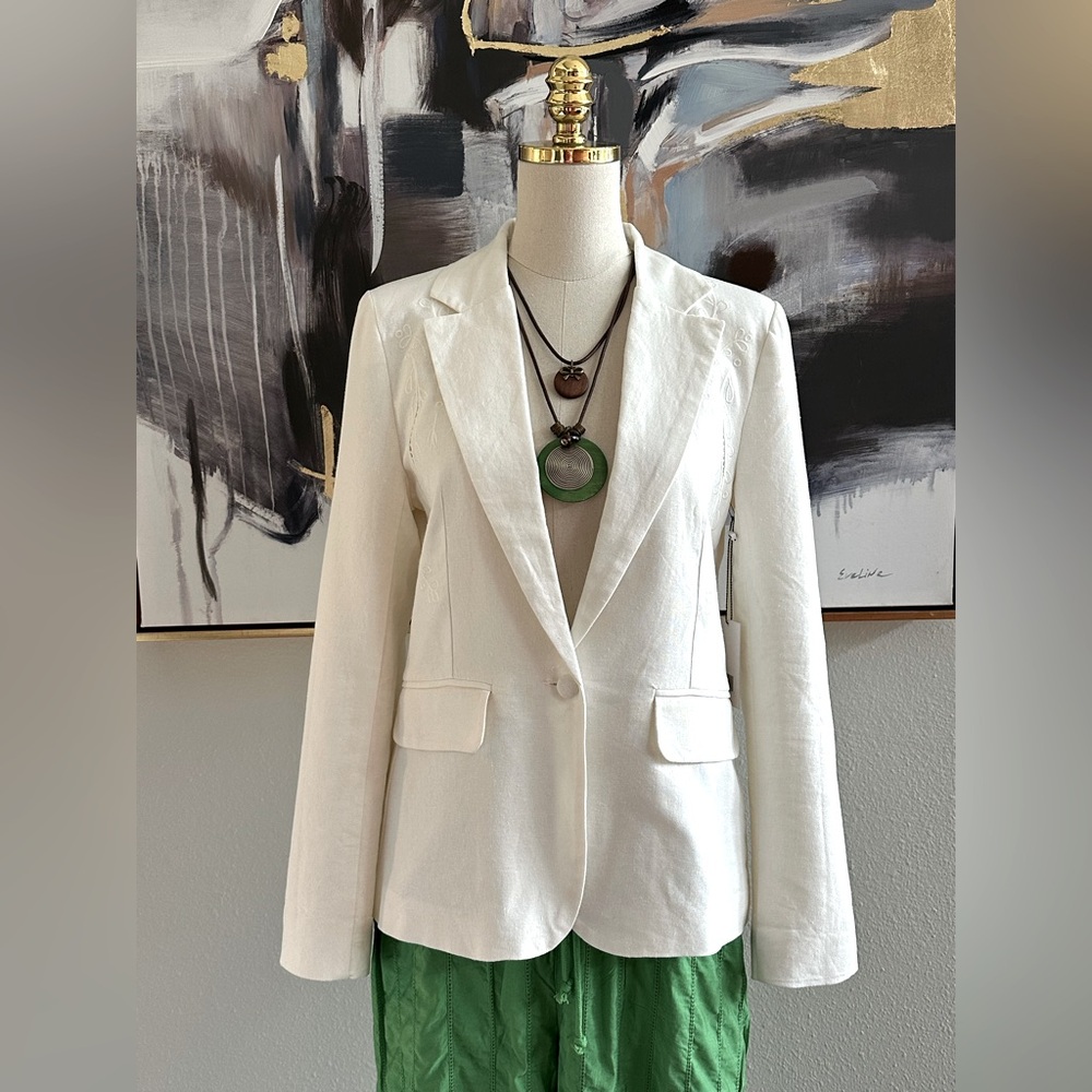 Jason Wu Embroidered Suit Jacket